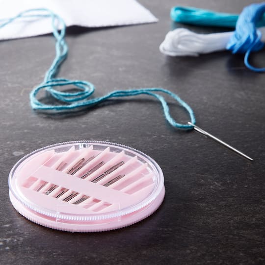 12 Pack: Hand Tapestry Needles Compact by Loops & Threads™